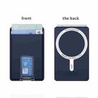 Skin Feel MagSafe Magnetic Phone Card Sleeve with Bracket(Royal Blue) - 2