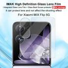 For Xiaomi Mix Flip 1 Sets imak Integrated Lens Film + Glass Rear Screen Sticker - 2