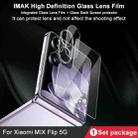 For Xiaomi Mix Flip 1 Sets imak Integrated Lens Film + Glass Rear Screen Sticker - 3