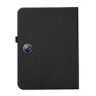 For OnePlus Pad Pro 12.1 Fabric Leather Tablet Case(Black) - 3