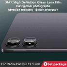 For Redmi Pad Pro 12.1 2 PCS/Set IMAK HD Glass Rear Camera Lens Film - 3