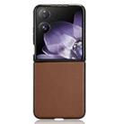 For Xiaomi Mix Flip PU Leather PC Phone Case(Brown) - 3