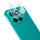 For Honor X8C 4G imak Integrated Rear Camera Lens Tempered Glass Film with Lens Cap - 1