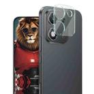 For Honor X70i imak Integrated Rear Camera Lens Tempered Glass Film with Lens Cap - 1