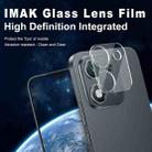 For Honor X70i imak Integrated Rear Camera Lens Tempered Glass Film with Lens Cap - 2