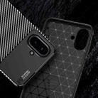 For Samsung Galaxy A07 4G Carbon Fiber Texture Shockproof TPU Phone Case(Black) - 3
