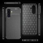 For Samsung Galaxy A17 5G Carbon Fiber Texture Shockproof TPU Phone Case(Black) - 2
