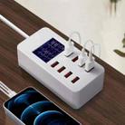 A8B 50W 8 Ports USB Smart Charging Station with Digital Display, Plug:US Plug - 1