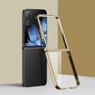 For Xiaomi Mix Flip 6D Electroplating PC Shockproof Phone Case(Gold) - 1