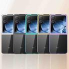 For Xiaomi Mix Flip 6D Electroplating PC Shockproof Phone Case(Black) - 2
