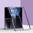 For Xiaomi Mix Fold 4 6D Electroplating PC Shockproof Phone Case(Purple) - 1