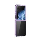 For Xiaomi Mix Flip 2 6D Electroplating PC Shockproof Phone Case(Purple) - 2