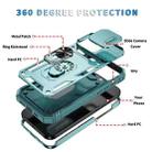 For iPhone 16 Pro Max Sliding Camshield TPU + PC Phone Case with Holder(Green) - 2