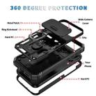 For iPhone 17 Pro Sliding Camshield TPU + PC Phone Case with Holder(Black) - 2