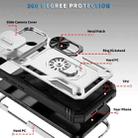For iPhone 17 Sliding Camshield TPU + PC Phone Case with Holder(White+Black) - 2