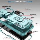 For iPhone 17 Sliding Camshield TPU + PC Phone Case with Holder(Green) - 2