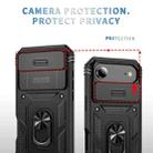 For iPhone 17 Air Sliding Camshield TPU + PC Phone Case with Holder(Black) - 3