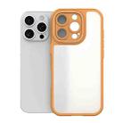 For iPhone 16 Pro Bodyguard Micro Matte PC Hybrid TPU Phone Case(Orange) - 1