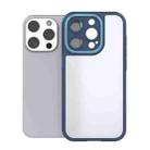 For iPhone 15 Pro Bodyguard Micro Matte PC Hybrid TPU Phone Case(Blue) - 1