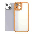 For iPhone 15 Bodyguard Micro Matte PC Hybrid TPU Phone Case(Orange) - 1