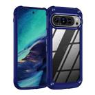 For Google Pixel 9 Pro XL TPU + PC Lens Protection Phone Case(Blue) - 1