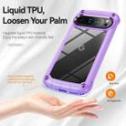 For Google Pixel 9 / 9 Pro TPU + PC Lens Protection Phone Case(Purple) - 2