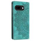 For Google Pixel 9a Totem Embossed Magnetic Leather Phone Case(Green) - 3