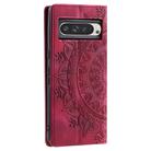 For Google Pixel 10 Pro XL Totem Embossed Magnetic Leather Phone Case(Red) - 3