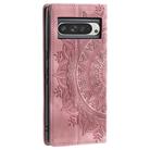 For Google Pixel 10 Pro XL Totem Embossed Magnetic Leather Phone Case(Rose Gold) - 3