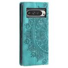 For Google Pixel 10 Pro XL Totem Embossed Magnetic Leather Phone Case(Green) - 3