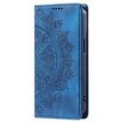 For Google Pixel 10 / 10 Pro Totem Embossed Magnetic Leather Phone Case(Blue) - 2