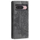 For Google Pixel 10 / 10 Pro Totem Embossed Magnetic Leather Phone Case(Grey) - 3