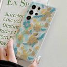 For Samsung Galaxy A23 Dual-side Laminating IMD PC Hybrid TPU Phone Case(Yellow Flowers) - 2