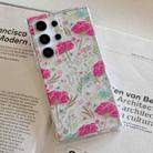 For Samsung Galaxy S23 FE 5G Dual-side Laminating IMD PC Hybrid TPU Phone Case(Cop-rose) - 2