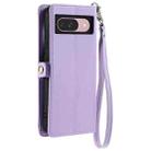 For Google Pixel 9 / 9 Pro Wallet Multi-card Slot Leather Phone Case(Purple) - 3