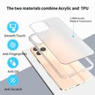 For iPhone 12 Pro Max Sound Coversion Shockproof Frosted Acrylic Protective Case(Transparent) - 3