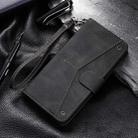 For Google Pixel 9 / 9 Pro Nail Skin Feel Stitching Calf Texture Leather Phone Case(Black) - 2