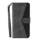 For Google Pixel 9 / 9 Pro Nail Skin Feel Stitching Calf Texture Leather Phone Case(Grey) - 3