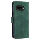 For Google Pixel 9a Nail Skin Feel Stitching Calf Texture Leather Phone Case(Green) - 3