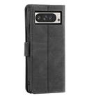 For Google Pixel 10 Pro XL Nail Skin Feel Stitching Calf Texture Leather Phone Case(Black) - 3