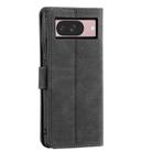 For Google Pixel 10 / 10 Pro Nail Skin Feel Stitching Calf Texture Leather Phone Case(Black) - 3