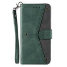 For Google Pixel 10 / 10 Pro Nail Skin Feel Stitching Calf Texture Leather Phone Case(Green) - 2