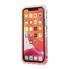 For iPhone 12 / 12 Pro 3 In 1 Dreamland PC + TPU Gradient Monochrome Transparent Border Protective Case(Red) - 3