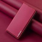 For Google Pixel 10 Pro XL LC.IMEEKE L1 Series Frosted Fine Texture PU Phone Case(Red) - 2