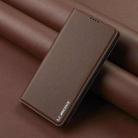 For Google Pixel 10 / 10 Pro LC.IMEEKE L1 Series Frosted Fine Texture PU Phone Case(Brown) - 2