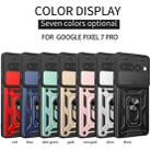 For Google Pixel 7 Pro 5G Sliding Camera Cover Design TPU+PC Phone Case(Black) - 2