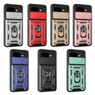 For Google Pixel 9a Sliding Camera Cover Design TPU+PC Phone Case(Green) - 2