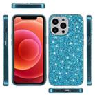 For iPhone 16 Pro Glitter Powder Shockproof TPU Phone Case(Blue) - 3