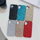 For iPhone 16 Plus Glitter Powder Shockproof TPU Phone Case(Silver) - 2