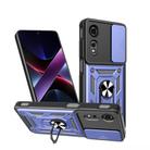 For ZTE nubia Neo 2 Sliding Camera Cover Design TPU+PC Phone Case(Blue) - 1